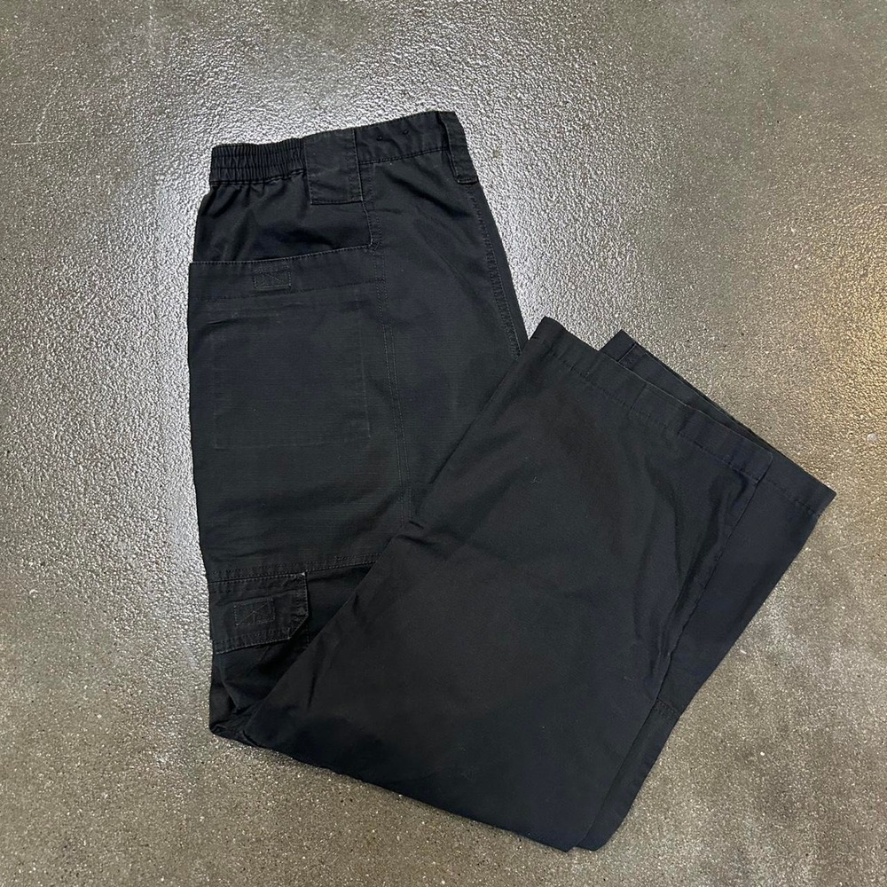 Vintage Propper Battle Tested Size 18 36x30 Black Cargo Trouser Pants